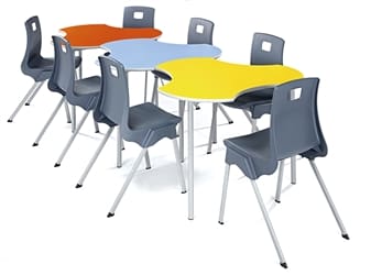 Connect Modular & Stackable Classroom Tables - Image 4