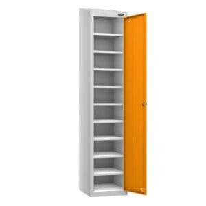 Sloped Top 10 Compartment 1 Door Locker