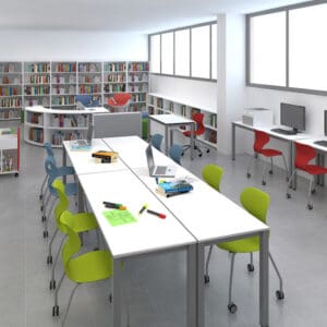 Tall Contemporary Bookcase