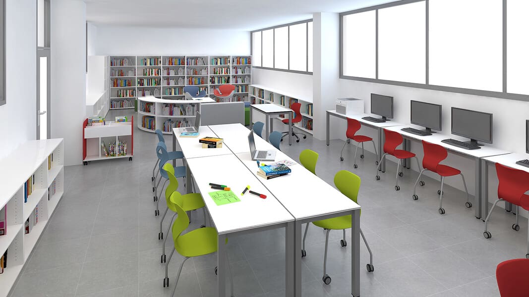 Tall Contemporary Bookcase