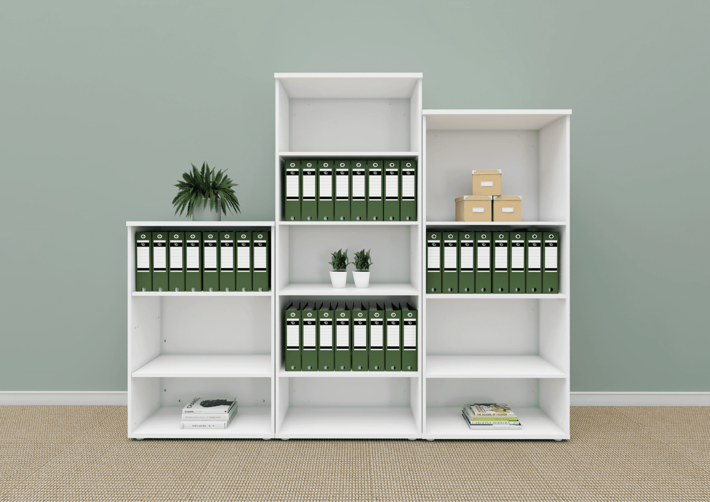 Tall Contemporary Bookcase - Image 2