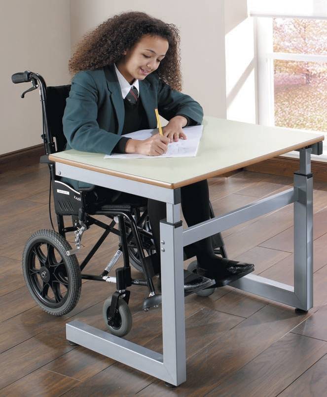 Premium Manual Height Adjustable Desk - Image 4