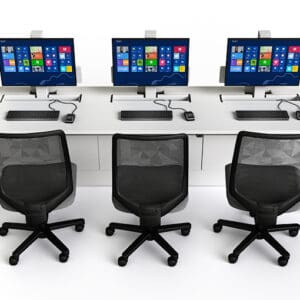 Zioxi P1 Computer Desks Triple