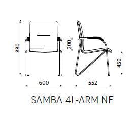 Samba Meeting Room Chair. - Image 7