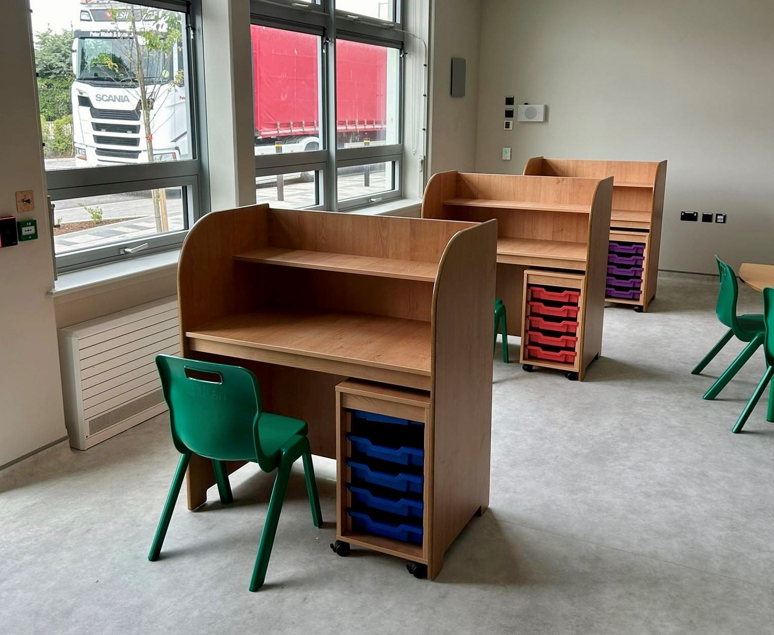 Senior Height Single Special Education Workstation