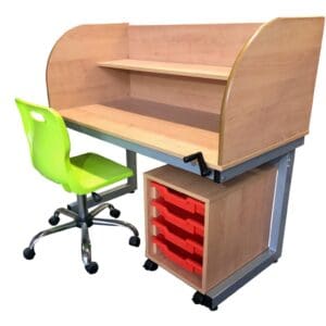 Height Adjustable Special Education Workstation