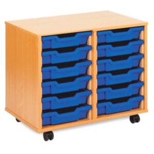 Tote Tray Trolley 12 Tray