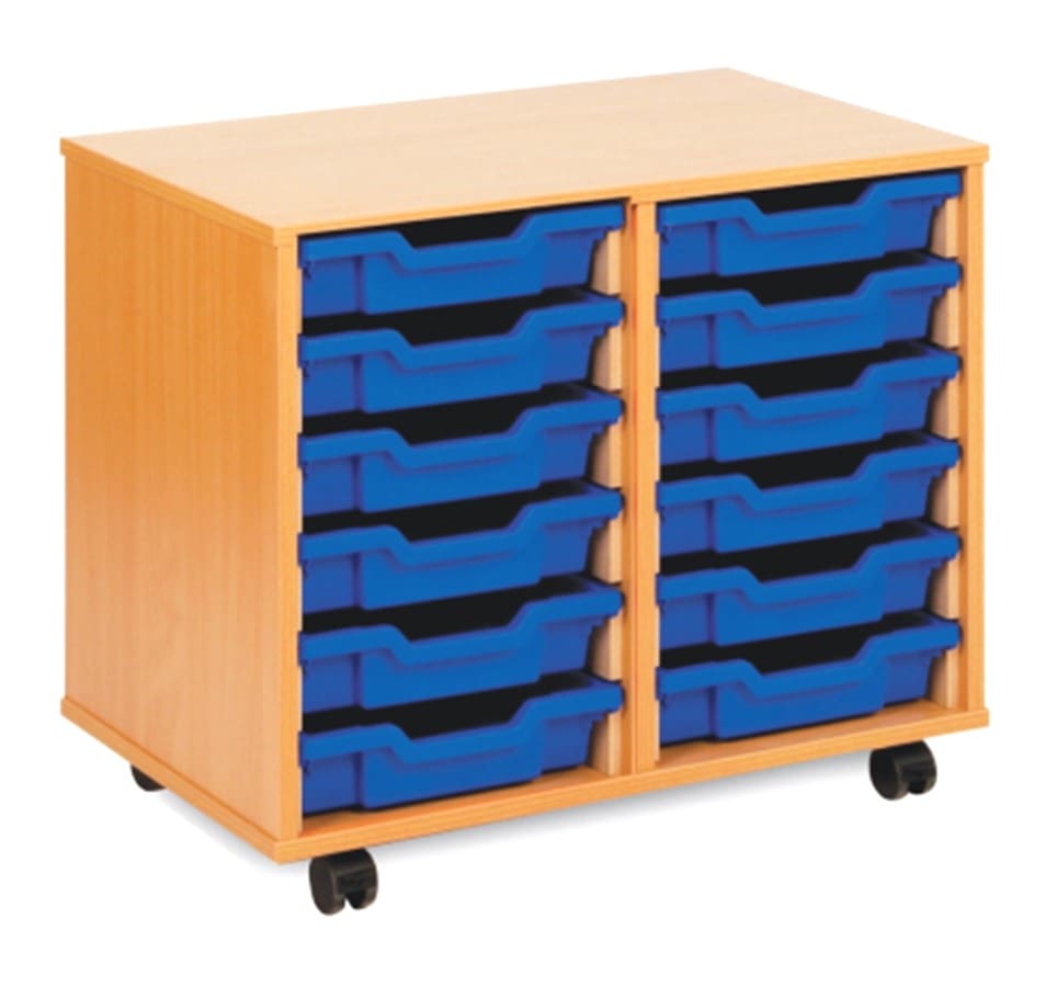 Tote Tray Trolley 12 Tray