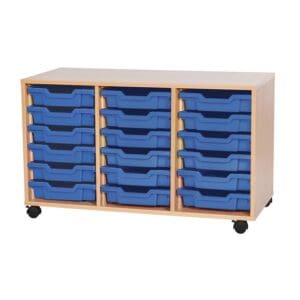 Tote Tray Trolley 18 Tray