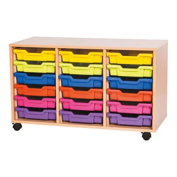 Tote Tray Trolley 18 Tray - Image 2