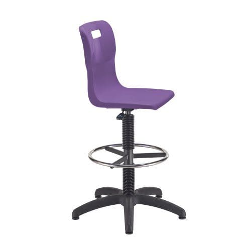 Titan Swivel Draughtsman Chair - Image 3