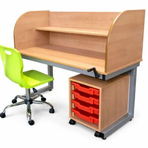 Height Adjustable Special Education Workstation
