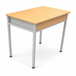 Heavy Duty Single Student table with Book Box