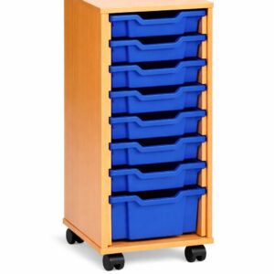 Tote Tray Trolley 8 Tray