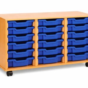 Tote Tray Trolley 18 Tray