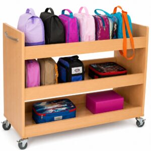 Lunch Box Storage Trolley