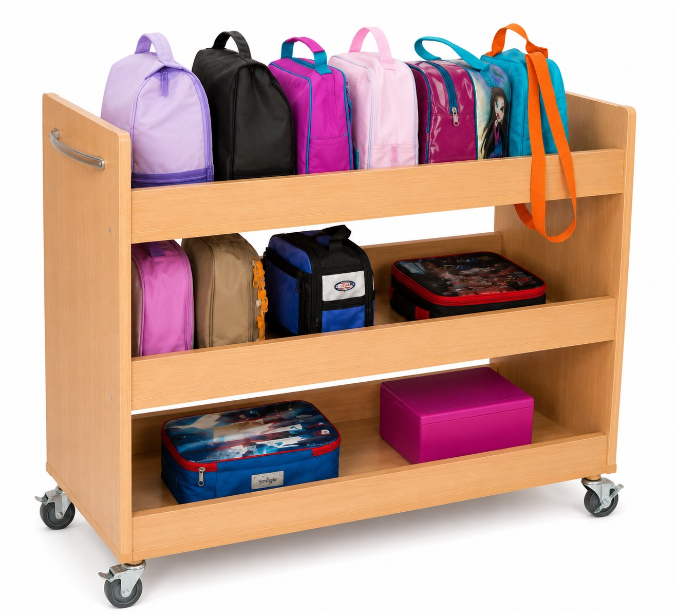 Lunch Box Storage Trolley
