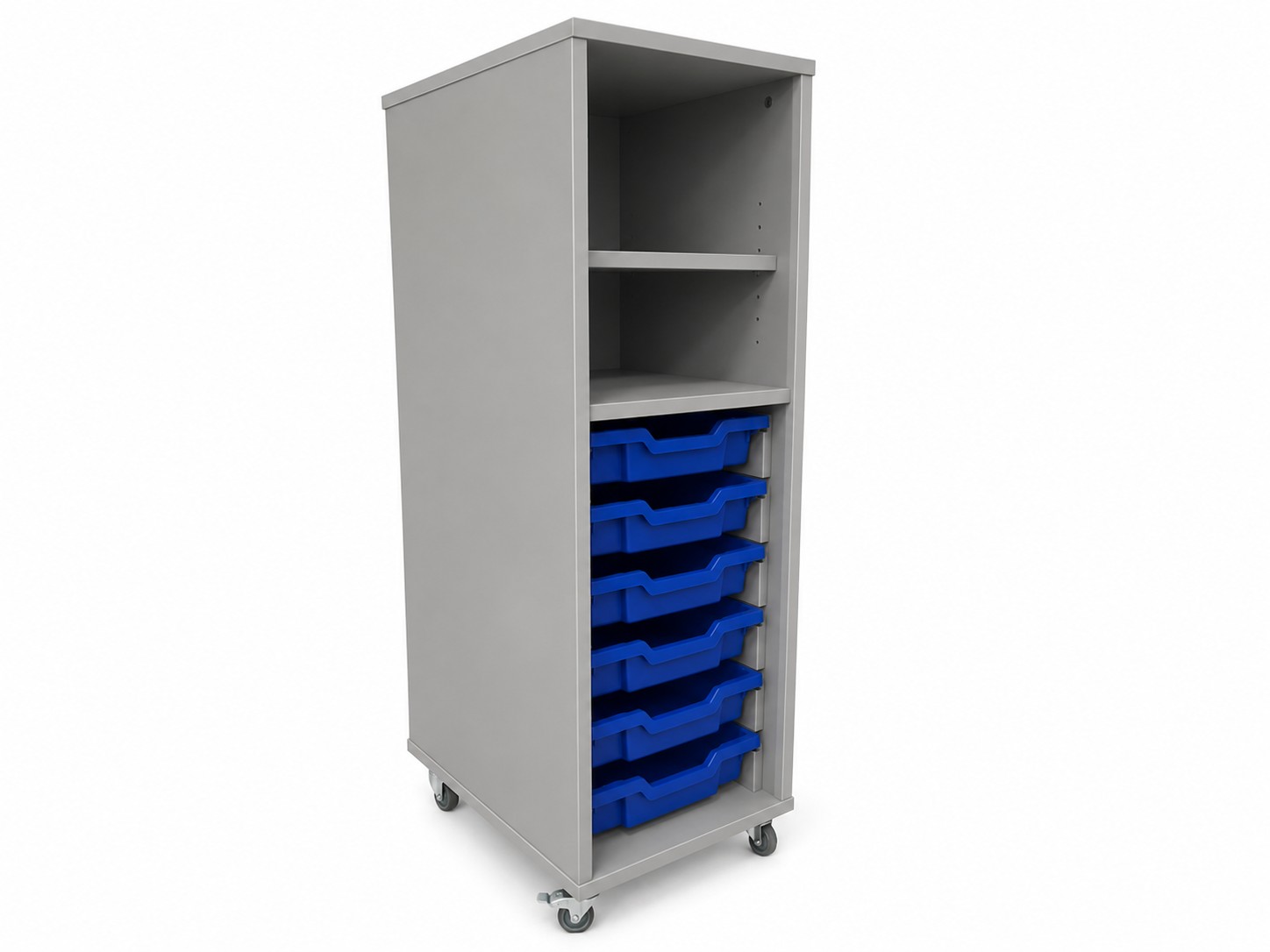 Table Divider With Shelf & 6 Trays - Image 9